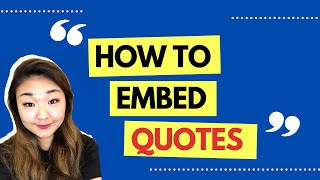 How to embed quotes effectively in an essay | Lady Macbeth | Shakespeare
