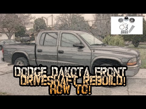 Dodge Dakota front driveshaft rebuild - how to rebuild tips and tricks dorman 932-205