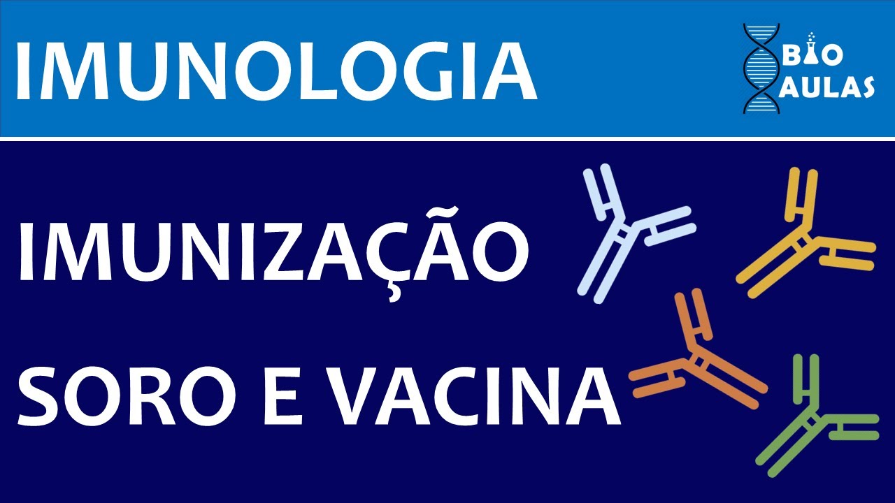 Imunização Ativa, Passiva e Adotiva I Soro e Vacina - Imunologia (Bio Aulas)