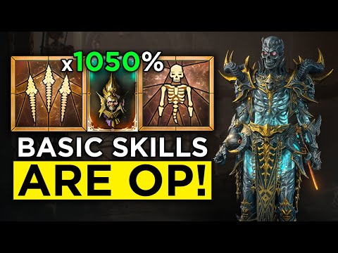 Necro is Out of Control! Machine Gun Bone Spirit Returns in Season 10 Diablo 4