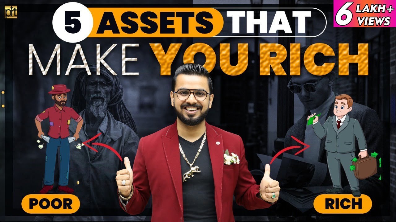 <h1 class=title>5 Assets that Can Make You Rich | Financial Education | How to be Rich?</h1>