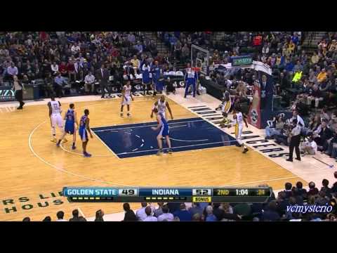 Stephen Curry 38pts vs Pacers (2013.02.26)