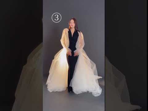 ブラックドレス何番が好き？🖤 video by...@thewhite.elisabeth #プラコレ #dressy花嫁 #感動 #wedding #見ちゃう動画#ブラックドレス