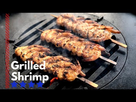 Grilled Shrimp on the Weber Kettle Arteflame insert | Recipe