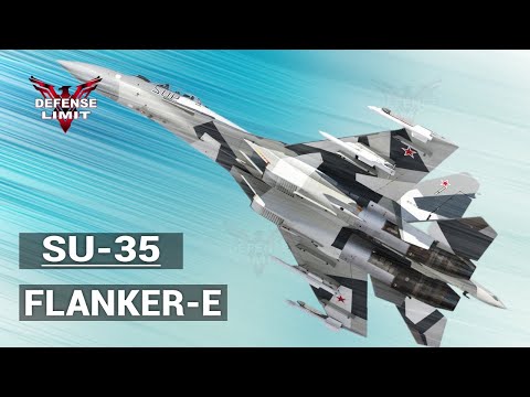 Russian Su-35 Flanker-E With Deadly Destructive Weapons
