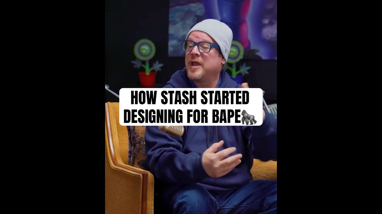 HOW STASH STARTED DESIGNING FOR BAPE #bape #stash