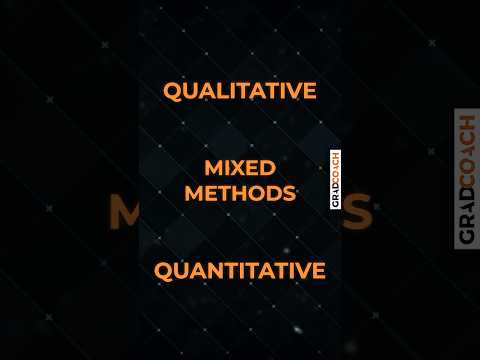 Qualitative OR Quantitative? How To Choose The RIGHT Research Approach