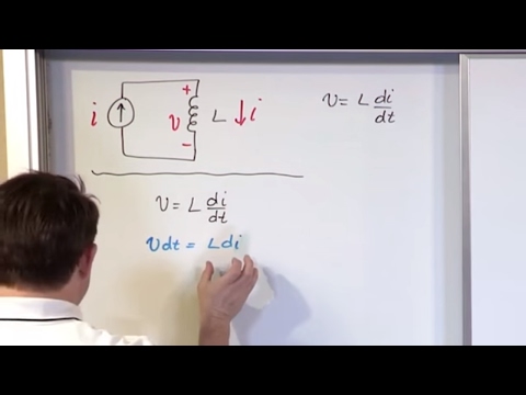 Lesson 3 - Current Through An Inductor, Part 1 (Engineering Circuits)