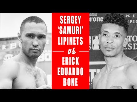 Sergey 'Samuri' Lipinets vs Erick Bone | Live August 4 on FOX | #ThePlug