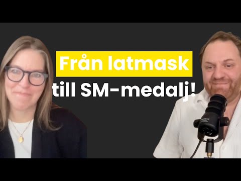 Så gick Malin från latmask till SM-medaljör – och blev digital nomad!