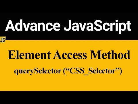 querySelector Method in JavaScript Hindi