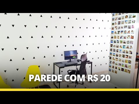PAREDE DE TRIÂNGULOS COM R$ 20 | Vinicius Codes