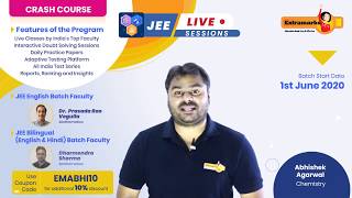 Mission JEE Get Ahead in Chemistry with Extramarks JEE Crash Course