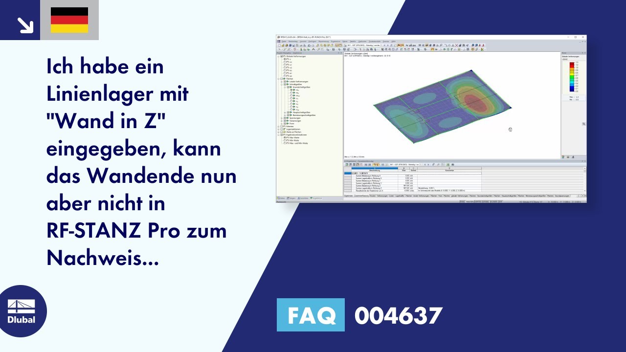 FAQ 004637 | Ich habe ein Linienlager mit "Wand in Z" eingegeben, kann das Wandende nun aber nich...