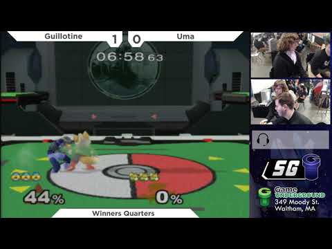 SG 22.5 SSBM - Guillotine (Sheik) vs. Uma (Fox) - Melee WQF