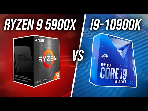 There's A New King - AMD Ryzen 9 5900X vs Intel i9-10900K