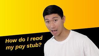 Understanding Your Pay Stub