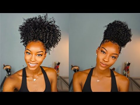 HOW TO: CURLY BUN & CURLY PINEAPPLE