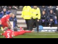 Luis Suarez Funny Dive Celebration vs Everton