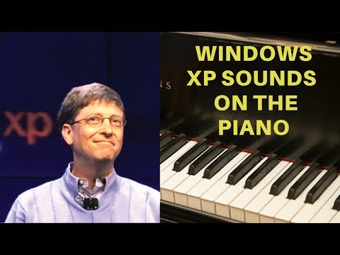 Microsoft Windows XP Sounds on the Piano