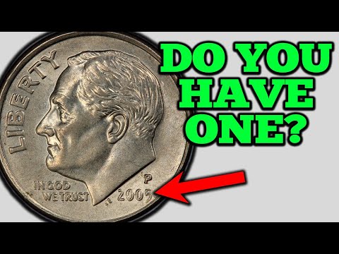 2005 Dime Coins actually Worth Money! Roosevelt Dime Error Coin Prices