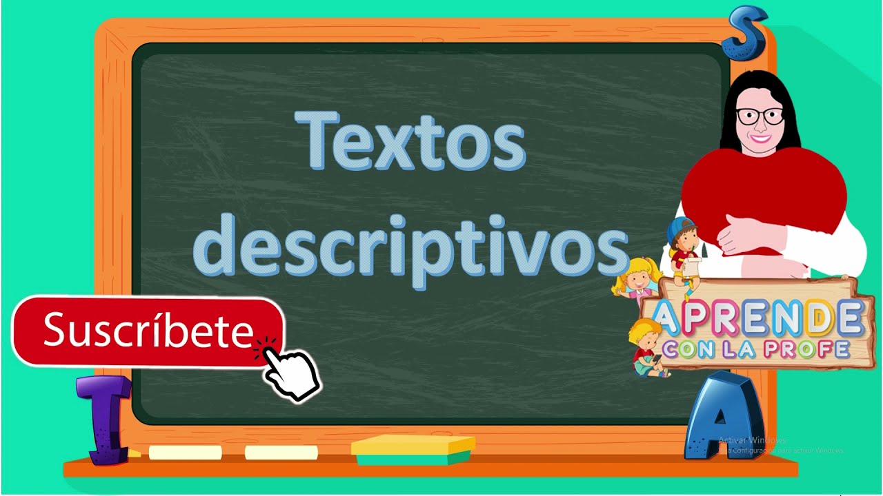 TEXTOS DESCRIPTIVOS  - PRIMERO PRIMARIA (Actividad PDF)