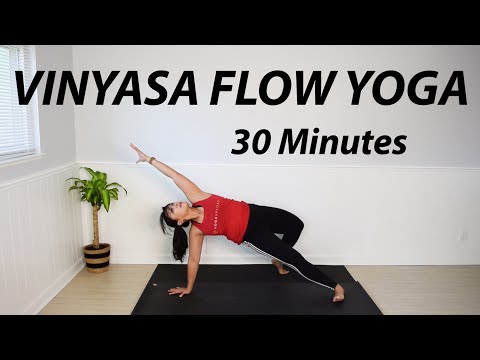 30 Min Vinyasa Flow for Strength & Flexibility | Intermediate Full Body Yoga