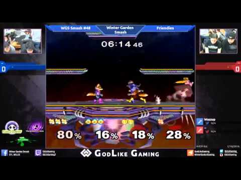 WG Melee Doubles #48 - Lad (Fox) + TGL | Shamunt (Sheik) vs T-Rekt (Fox) + Firenze (Peach)