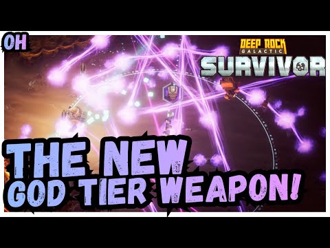 Is This The GOAT Weapon?! Deep Rock Galactic Survivor!