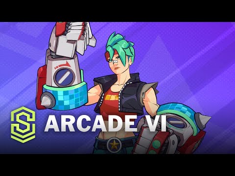 Arcade Vi 2XKO Skin Spotlight
