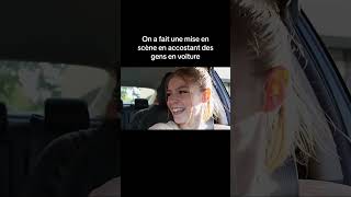 Vidéo complète sur ma chaîne: ON ACCOSTE DES GENS EN VOITURE #shorts #voiture #drole #video #YouTube