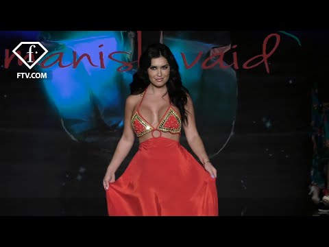 Hand-embellished exotics by Manish Vaid for S/S, Miami Swim Week | FashionTV | FTV