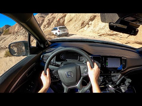 2022 Honda Passport Trailsport - POV Off-Road Desert Trail Drive (Binaural Audio)