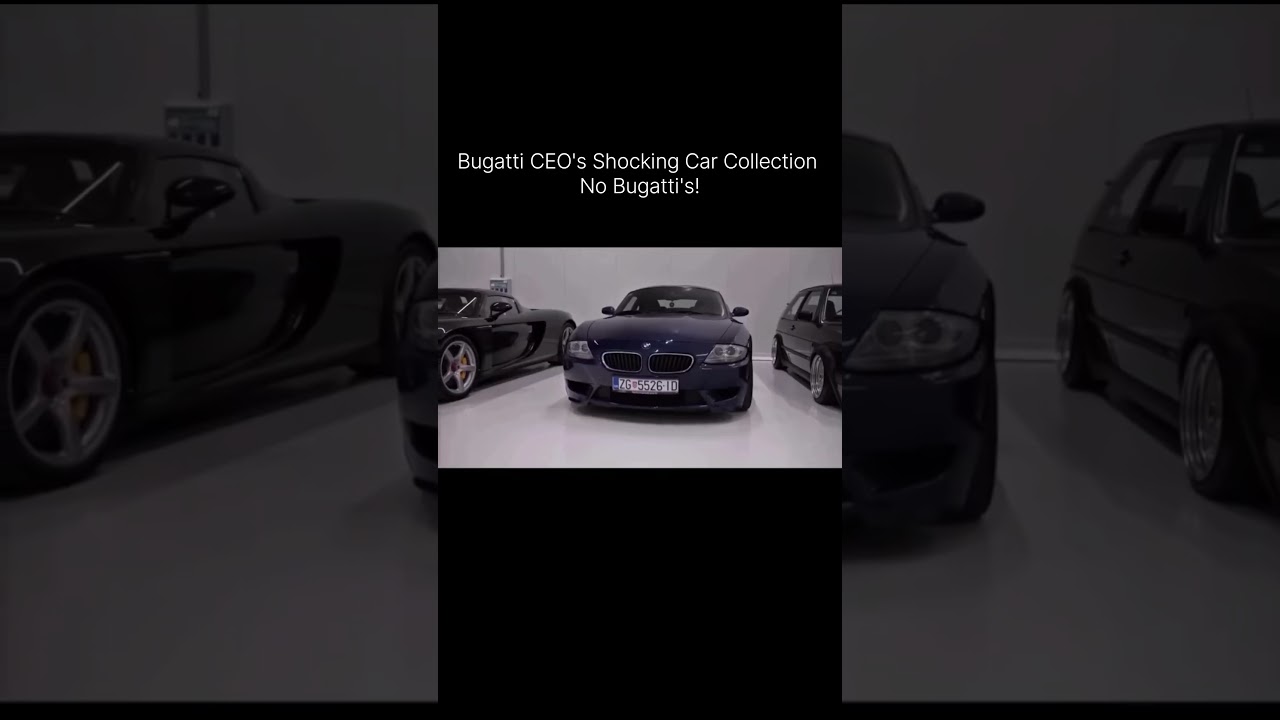 ​A Bugatti CEO's Car Collection... But There's No Bugatti?