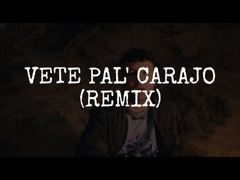 Vete Pal Carajo (Remix) - Jay Wheeler Ft. Quevedo (Video Lyrics)