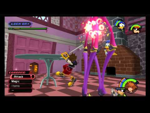 Kingdom Hearts 1.5 HD - Boss battle #3 Wonderland