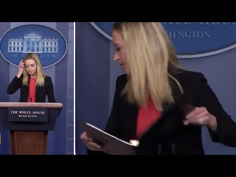 Dagen efter kaoset i USA - orden från "alla i Vita Huset" • Lämnar podiet direkt