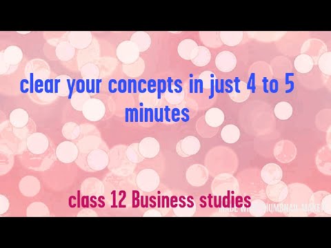 Market customer seller meaning class 12 business studies marketing management