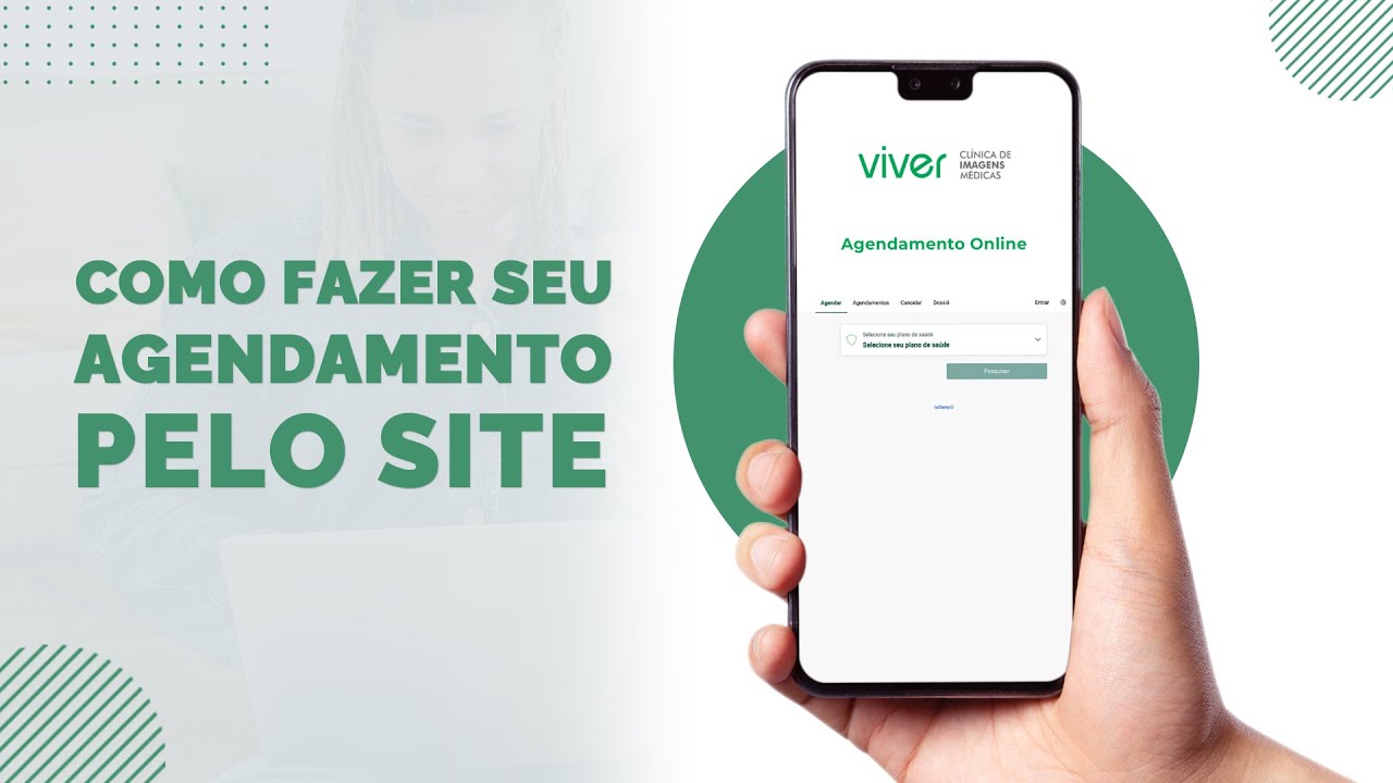 Como fazer agendamento de exames de imagem pelo site | Clínica VIVER