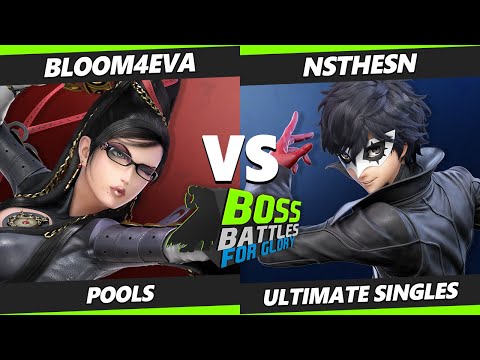 BOSS BATTLES: FG - Bloom4Eva__ (Bayonetta, Joker) Vs. NStheSN (Bowser) SSBU Ultimate Tournament