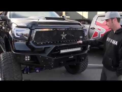 Go Rhino BR5 & BR20 Bumpers for Toyota Tundra at SEMA 2015 (24178T/28178T)