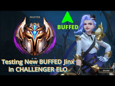 Wild Rift - Jinx just got BUFFED and its OP