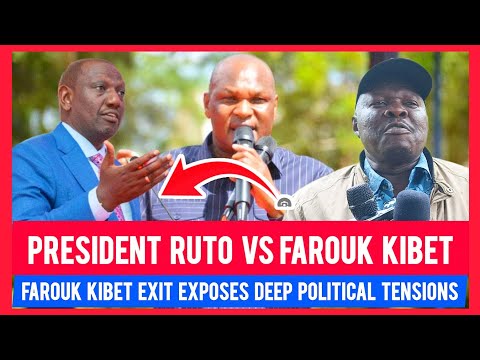 End of Farouk Kibet? The Powerful Ruto Ally Suddenly Leaves State House