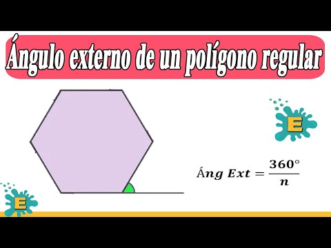 How to find the exterior angle of a regular polygon?