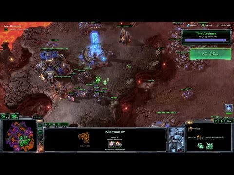 [Brutal]StarCraft 2 Final Mission All in (Nydus swarm) Achievements unlocked