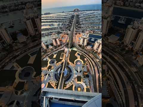 Al Nakheel Mall Offers Stunning Time lapse of Palm Jumeirah Aerial View... Breathtaking