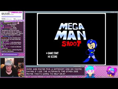 GOOD! MORNING! MEGA MAN! - Mega Man Scratch Games