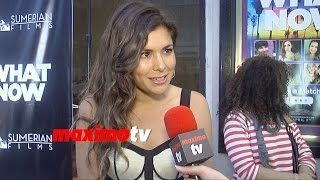 Stephanie Barkley Interview WHAT NOW World Premiere Red Carpet video