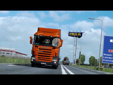 ETS2 Scania R480 Osnabrück - Zwolle