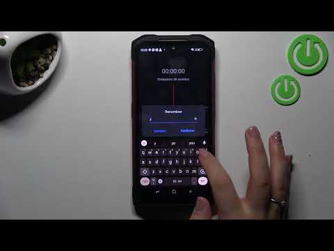 Cómo grabar notas de voz en Doogee S98 - grabar sonido